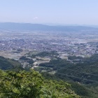 ②	伝物見岩から眺めた景色