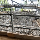 ③	現在の素屋根の内部（2025.07.13現在）