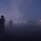 霧の中にいるよう