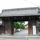 大通寺台所門(大手門の移築と伝わる)