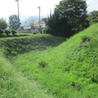 北東の堀の景色