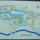 主郭内の縄張図