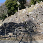 破城の痕跡
