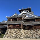 天守西面