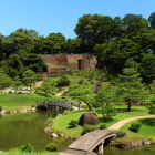 玉泉院丸庭園上から