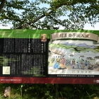 南部信直入城の説明板