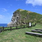 利尻島・会津藩士の墓よりペシ岬