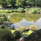日比谷見附上から心字池