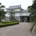 裏より箕輪門と脇櫓