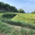 二の曲輪中馬出と三日月堀