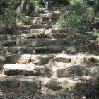 本丸大手道石階段