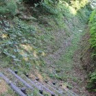 本丸と後二の丸間の空堀