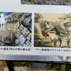 ⑥	ペリー探検隊のスケッチ