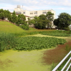 城郭東側の三之堀