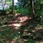 三ノ郭から主郭へ登城路