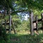主郭　冠木門