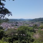 棚倉城下を望む