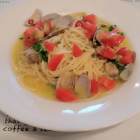 ランチ　アサリたっぷりのボンゴレ