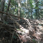 堀跡らしきものも有る