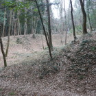 土塁　堀