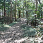 本丸にかかる土橋