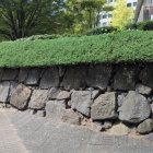 外堀通り沿いの石垣