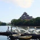 旭川の岸辺より