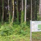 八幡林古戦場と説明板