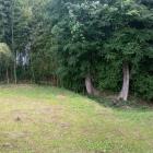 主郭部北裾をめぐる横堀