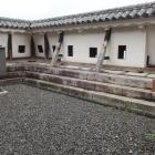 内門と仕切門の枡形と仕切門内塀