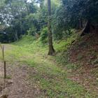 主郭部北裾の横堀