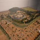 白石城下の模型