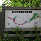 城址公園案内板