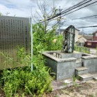 有田宝満神社奥にあった義民松尾庄屋の碑