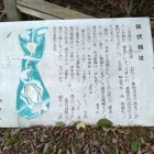 脱落した説明板