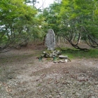 織田軍に対峙した西光寺五代真教の碑