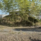 三の丸北西側 土塁