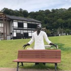 麓から望む