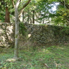 稲荷曲輪の石垣