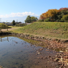 大手惣堀と北側虎口