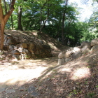 西曲輪北側枡形虎口