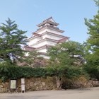 帯曲輪から見た天守