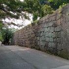 二の丸東門跡　石垣