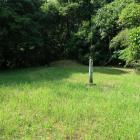 野牛郭。南端に土壇