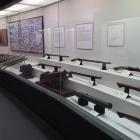 設楽原歴史資料館の火縄銃の展示