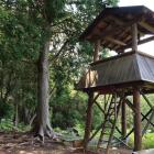 本曲輪に建つ物見櫓