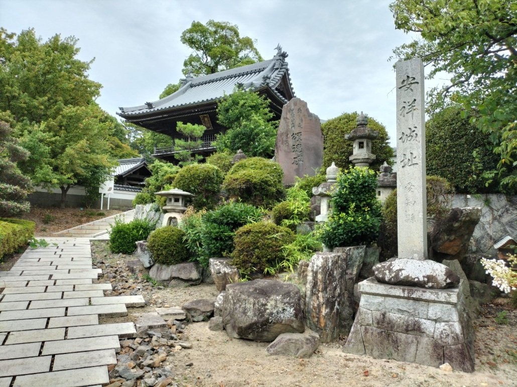 大乗寺山門＆碑