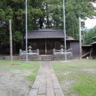 陣屋北側の伊勢神社