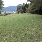 曲輪南東側より遊戯施設方向へ