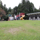 曲輪北西側の曲輪遊戯施設・トイレ